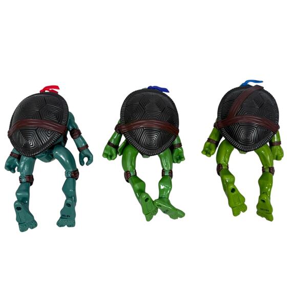 TMNT Movie Ninja Turtles Mutant Mutations Leo Raphael Donatello Figures Lot of 3 - Picture 2 of 9